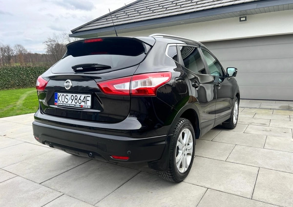 Nissan Qashqai cena 56900 przebieg: 122000, rok produkcji 2016 z Kętrzyn małe 436